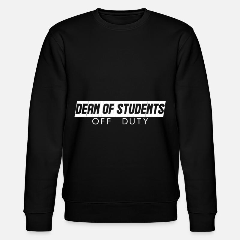 Dean Of Students Off Duty - Stanley/Stella Unisex Bio-Sweatshirt CHANGER  - Schwarz