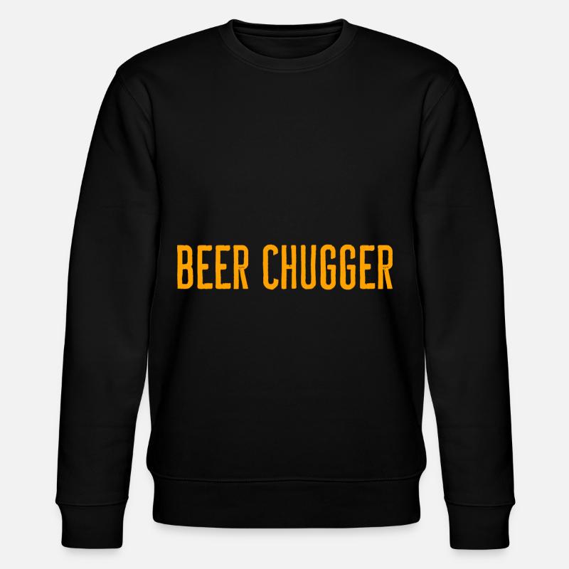 Beer Chugger - Stanley/Stella Unisex Bio-Sweatshirt CHANGER  - Schwarz