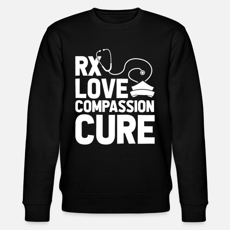 Nurse - Stanley/Stella CHANGER Unisex Organic Sweatshirt - black