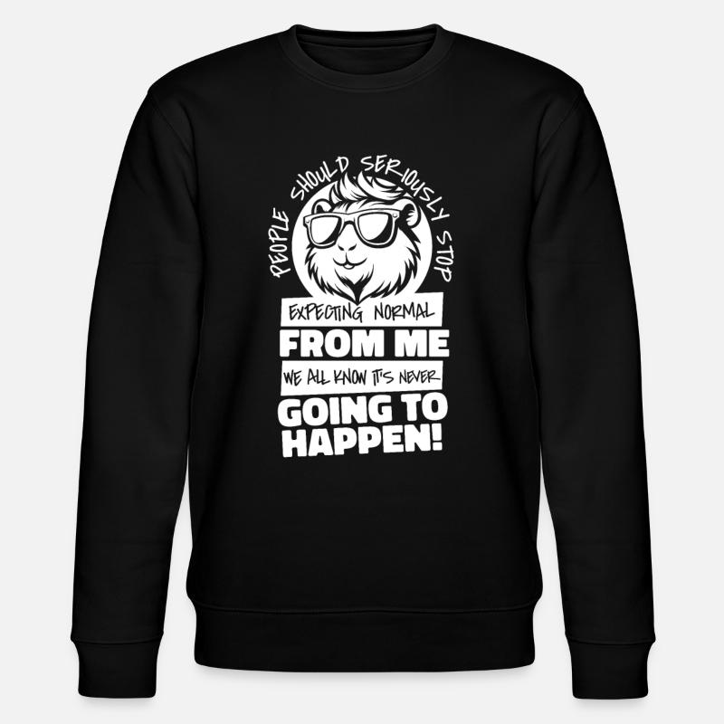 Cochon d’Inde Cochon d’Inde - Sweat bio CHANGER Stanley/Stella Unisexe - noir
