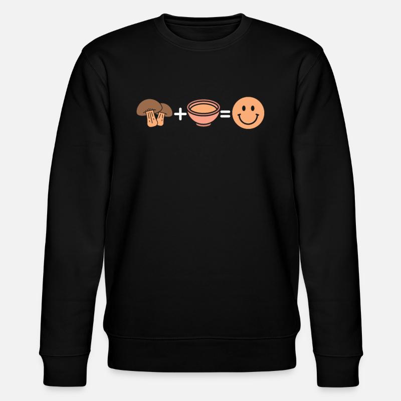 Cueilleur de champignons - Sweat bio CHANGER Stanley/Stella Unisexe - noir