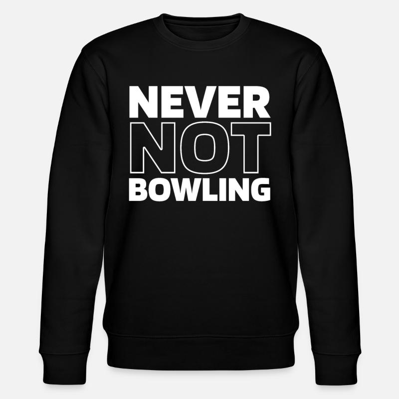 Bowling Bowlen Bowler - Sweat bio CHANGER Stanley/Stella Unisexe - noir