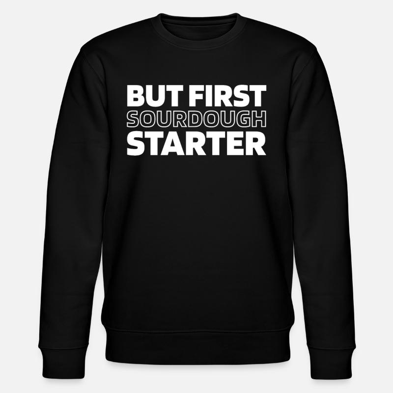 Sauerteig Brot - Stanley/Stella Unisex Bio-Sweatshirt CHANGER  - Schwarz