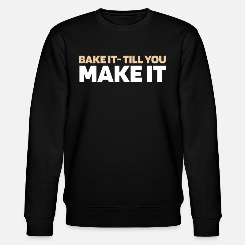 Sauerteig Brot - Stanley/Stella Unisex Bio-Sweatshirt CHANGER  - Schwarz