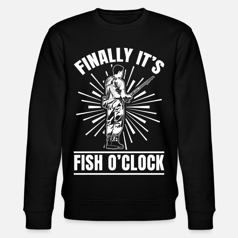 Fishing Instructor Funny Saying - Stanley/Stella CHANGER Unisex Organic Sweatshirt - black