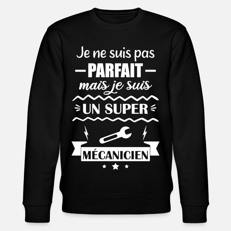 Super Mechanic Garage Tools Mechanic - Stanley/Stella CHANGER Unisex Organic Sweatshirt - black