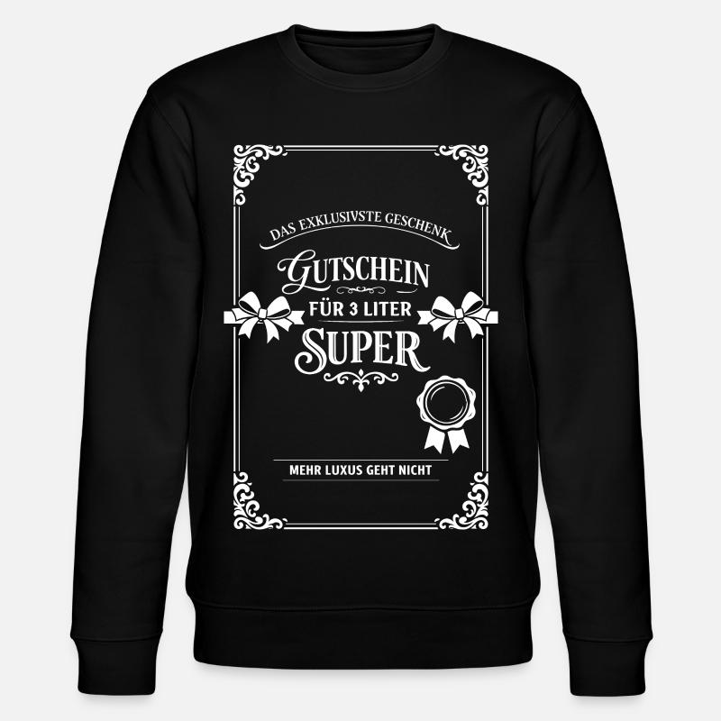 Das Exklusivste Geschenk - Stanley/Stella Unisex Bio-Sweatshirt CHANGER - Schwarz