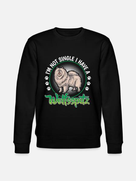 Wolfsspitz nicht single Deutscher Wolfsspitz - Stanley/Stella Unisex Bio-Sweatshirt CHANGER - Schwarz