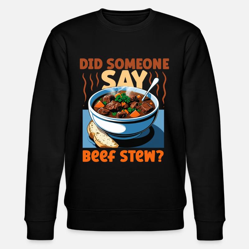 Gulash Stew Beef Stew - Stanley/Stella CHANGER Unisex Organic Sweatshirt - black
