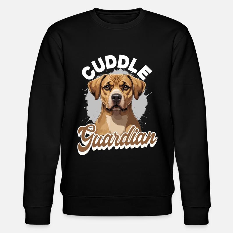 Kangal Dog Cuddle Guardian - Stanley/Stella CHANGER Unisex Organic Sweatshirt - black