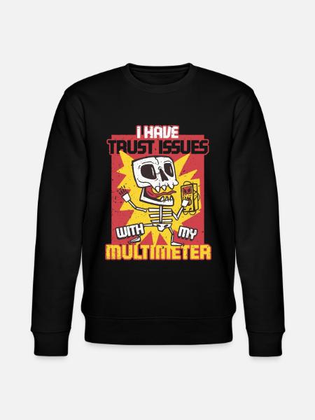 Elektriker, Elektroniktekniker, Elektriker - Stanley/Stella økologisk unisex-sweatshirt CHANGER - sort