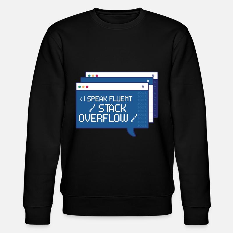 Computer Scientist Programmer - Stanley/Stella CHANGER Unisex Organic Sweatshirt - black