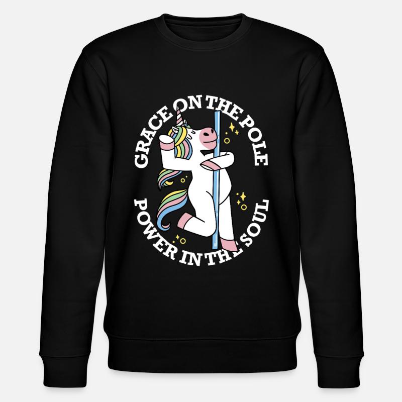 Pole Dancing Poledancing Poledancer - Stanley/Stella Unisex Bio-Sweatshirt CHANGER - Schwarz