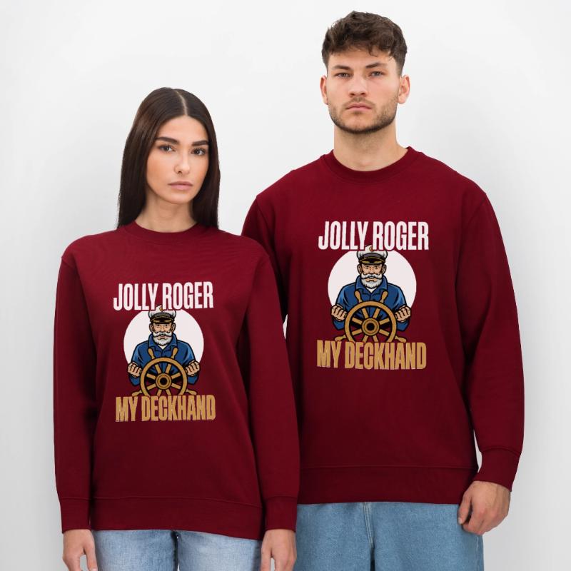 Deckhand Deckhand Deckhand Sailor Deckhand Stanley/Stella CHANGER Unisex Organic Sweatshirt