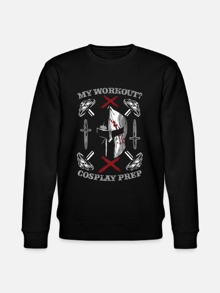 Cosplay Bodybuilder - Stanley/Stella Unisex Bio-Sweatshirt CHANGER - Schwarz