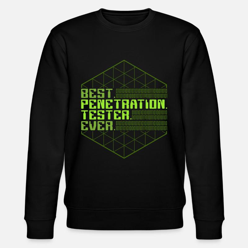 Penetrationstester Pentest Pentester - Stanley/Stella Unisex Bio-Sweatshirt CHANGER  - Schwarz