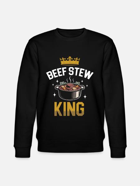 Funny Thanksgiving Food -fans Meme - Stanley/Stella CHANGER Unisex Organic Sweatshirt - black