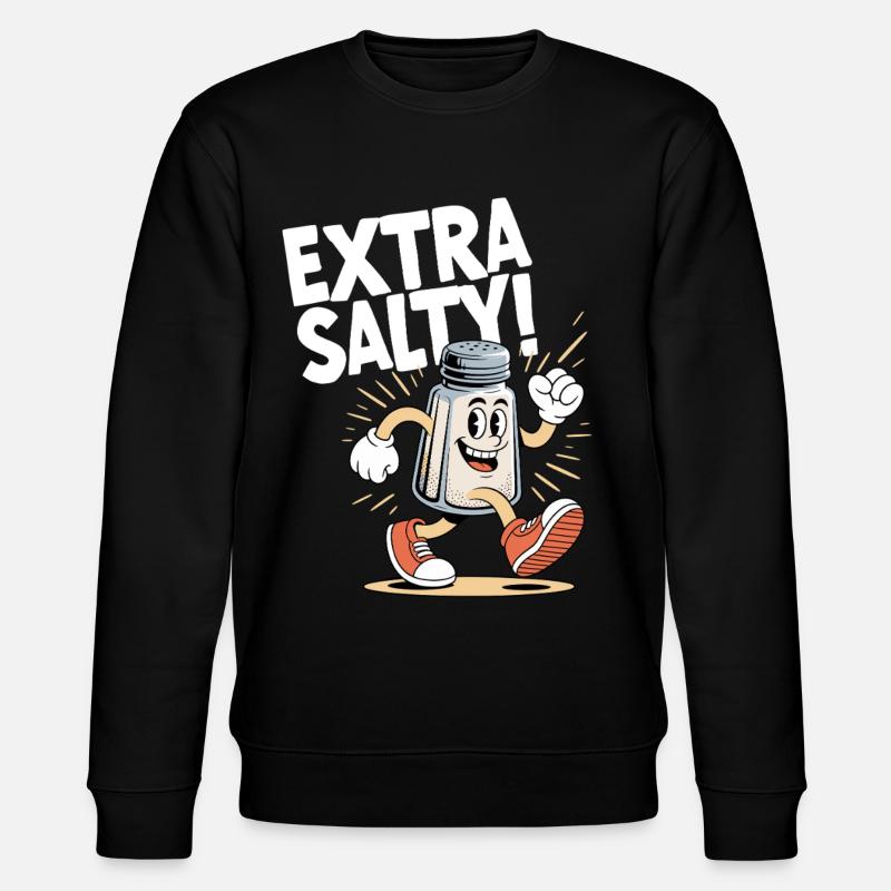 Drôle Extra Salé - Sweat bio CHANGER Stanley/Stella Unisexe - noir