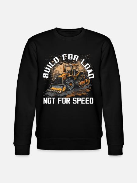 Skid steer loader enthusiasts - Stanley/Stella CHANGER Unisex Organic Sweatshirt - black