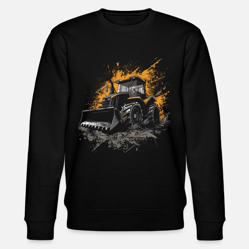 Liebhaber von Kompaktladern - Stanley/Stella Unisex Bio-Sweatshirt CHANGER  - Schwarz