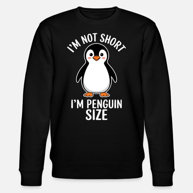 Pingouin disant drôle Pingouins Cadeau - Sweat bio CHANGER Stanley/Stella Unisexe - noir