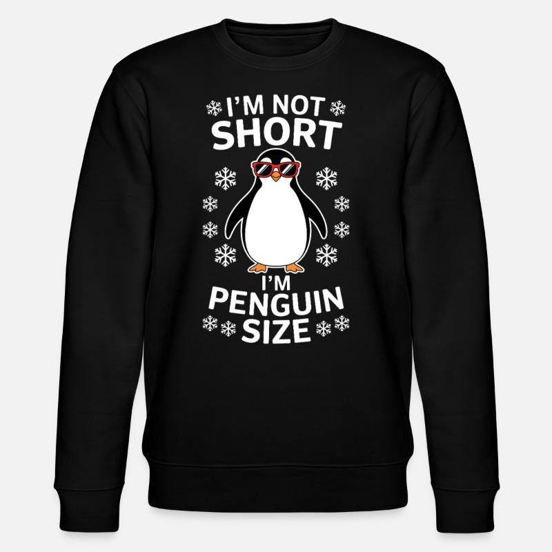 Pingouin disant drôle Pingouins Cadeau - Sweat bio CHANGER Stanley/Stella Unisexe - noir