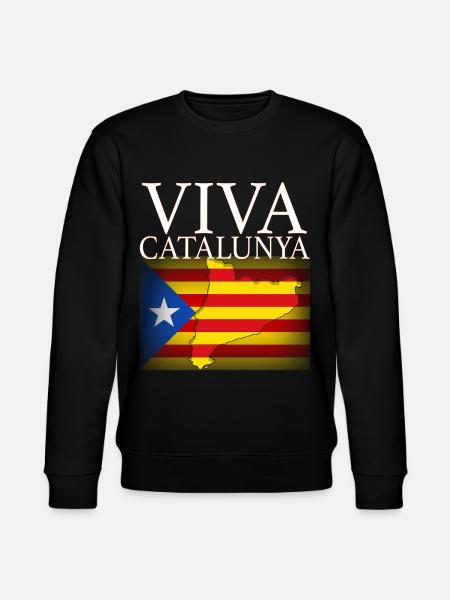 Viva Catalunya - Stanley/Stella CHANGER Unisex Organic Sweatshirt - black