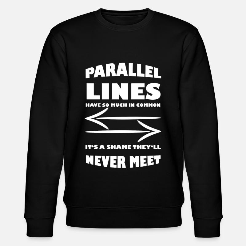 Mathematisch Mathe Mathelehrer Mathematiker - Stanley/Stella Unisex Bio-Sweatshirt CHANGER - Schwarz