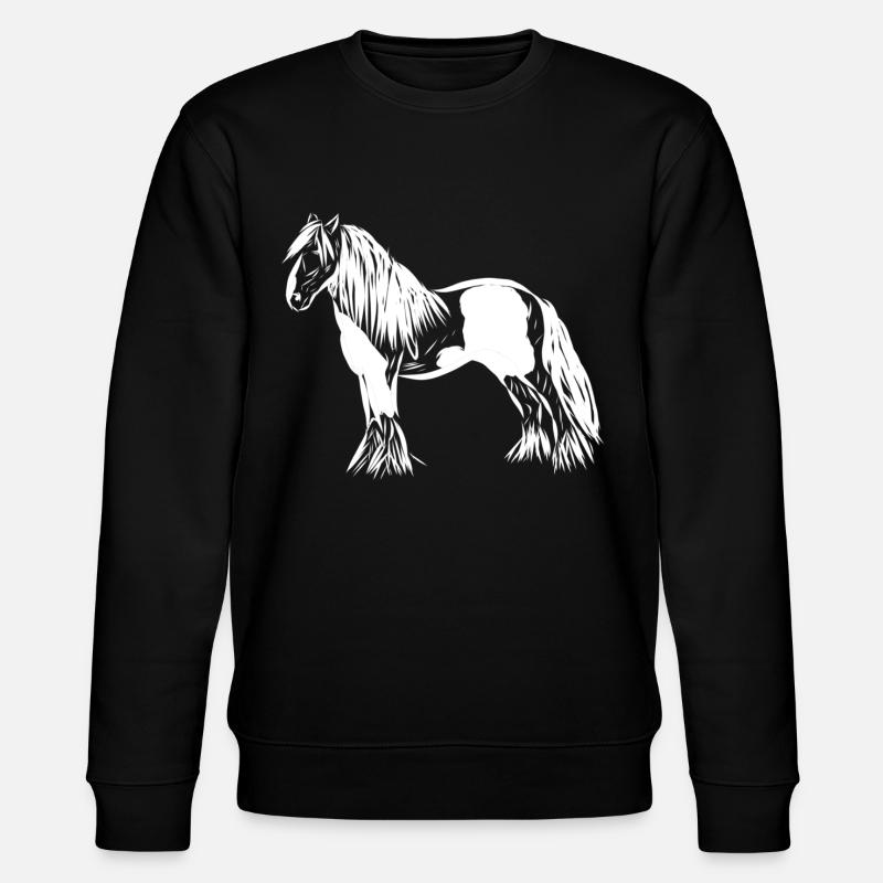 Cheval - Sweat bio CHANGER Stanley/Stella Unisexe - noir