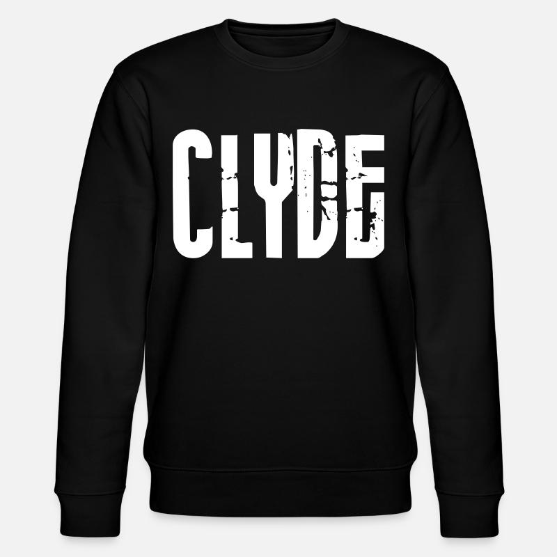 BONNIE & CLYDE partner look - Stanley/Stella CHANGER Unisex Organic Sweatshirt - black