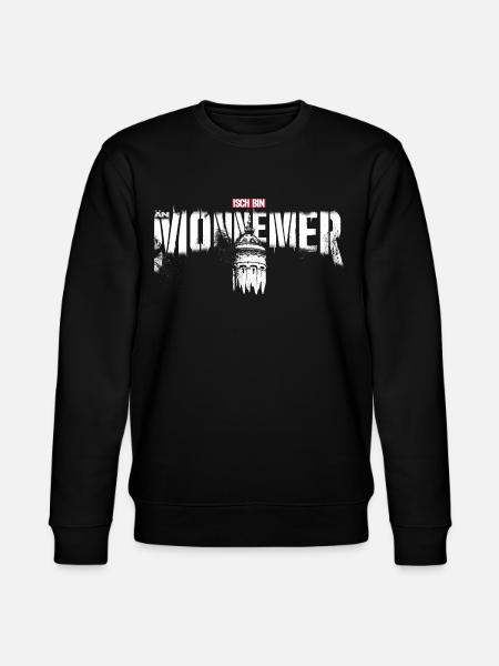 mannheim fanshirt - the monnemer - Stanley/Stella CHANGER Unisex Organic Sweatshirt - black