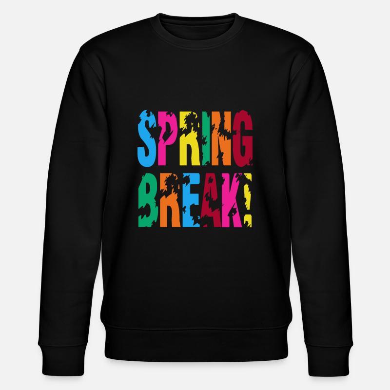 Spring break - Stanley/Stella CHANGER Unisex Organic Sweatshirt - black