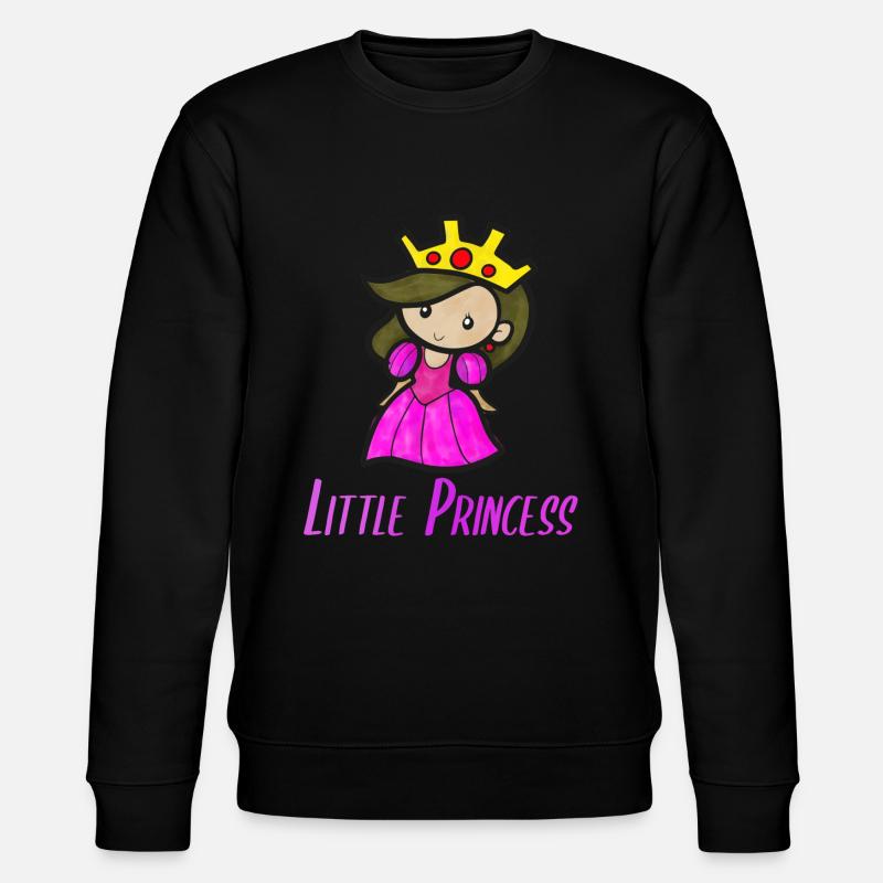 Petite princesse rose - Sweat bio CHANGER Stanley/Stella Unisexe - noir