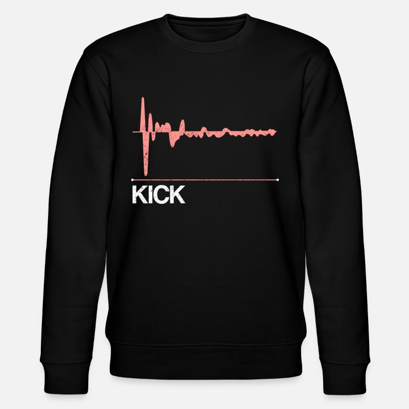 Kick Drum Synthesizer - Stanley/Stella Unisex Bio-Sweatshirt CHANGER  - Schwarz