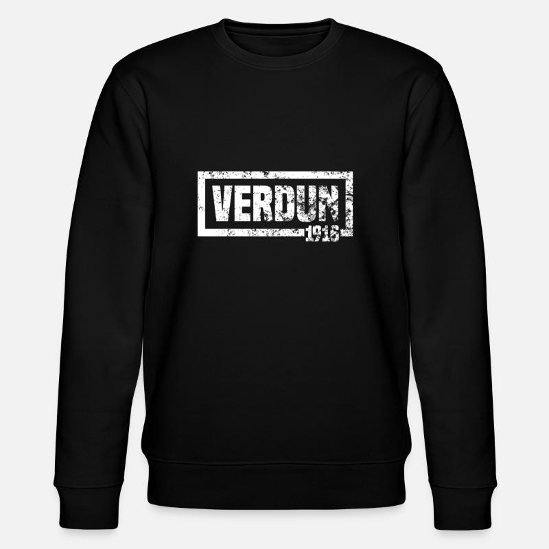 Verdun 1916 - Sweat bio CHANGER Stanley/Stella Unisexe - noir