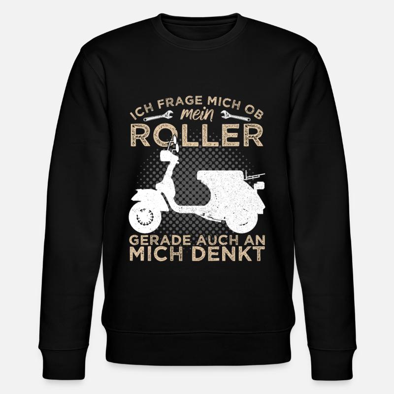 Scooter scooter deux roues - Sweat bio CHANGER Stanley/Stella Unisexe - noir
