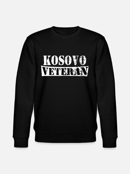Kosovo veteran - Stanley/Stella Unisex Bio-Sweatshirt CHANGER - Schwarz