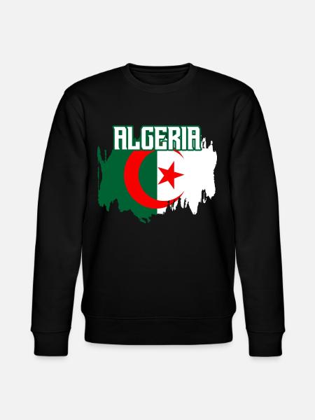 Algeria - Stanley/Stella CHANGER Unisex Organic Sweatshirt - black