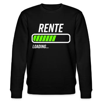 Rente Loading Ladebalken - Stanley/Stella Unisex Bio-Sweatshirt CHANGER  - Schwarz - Vorne - Nik (191cm) & Marisol (170cm)
