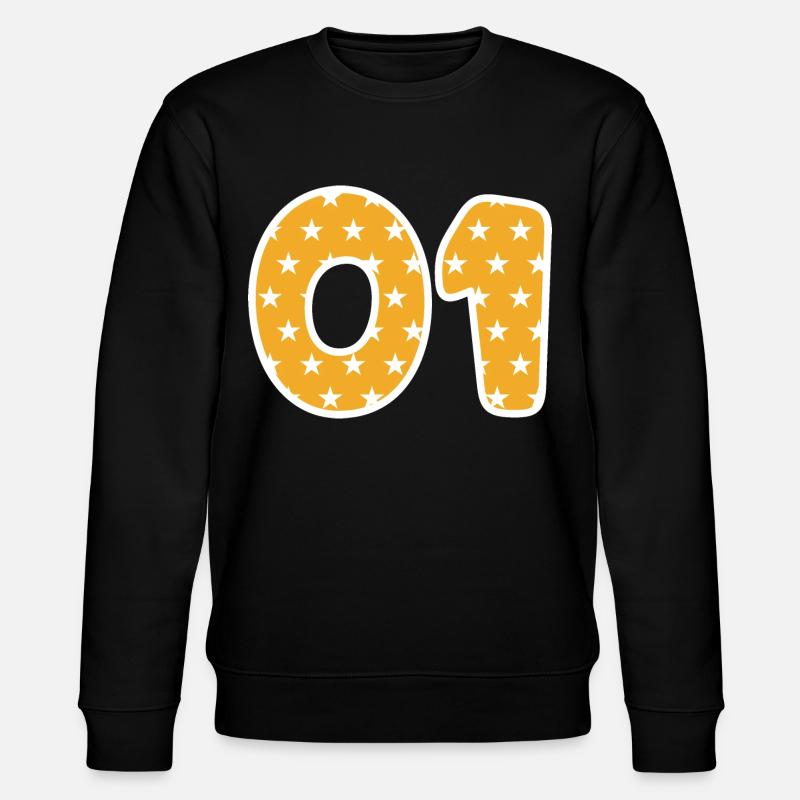 01 - Stanley/Stella CHANGER Unisex Organic Sweatshirt - black