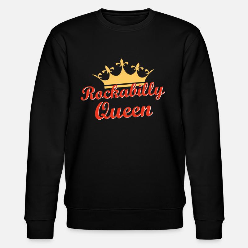 rockybilly reine - Sweat bio CHANGER Stanley/Stella Unisexe - noir