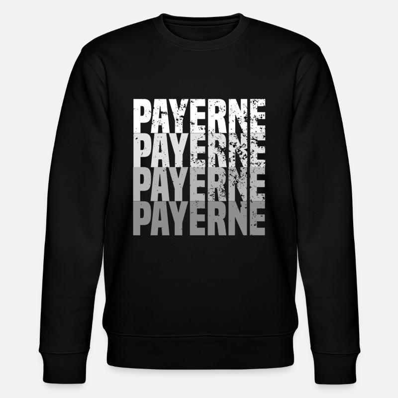 Payerne - Sweat bio CHANGER Stanley/Stella Unisexe - noir