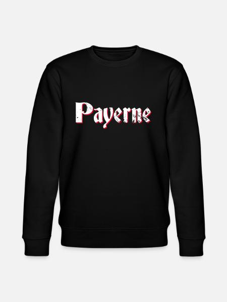 Payerne - Stanley/Stella CHANGER Unisex Organic Sweatshirt - black