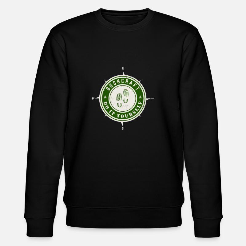 Bushcraft - Do it yourself - Stanley/Stella CHANGER Unisex Organic Sweatshirt - black