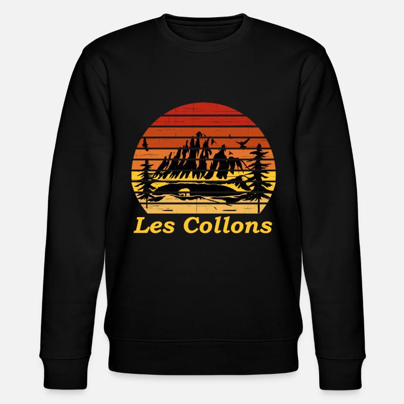 les collons - Sweat bio CHANGER Stanley/Stella Unisexe - noir