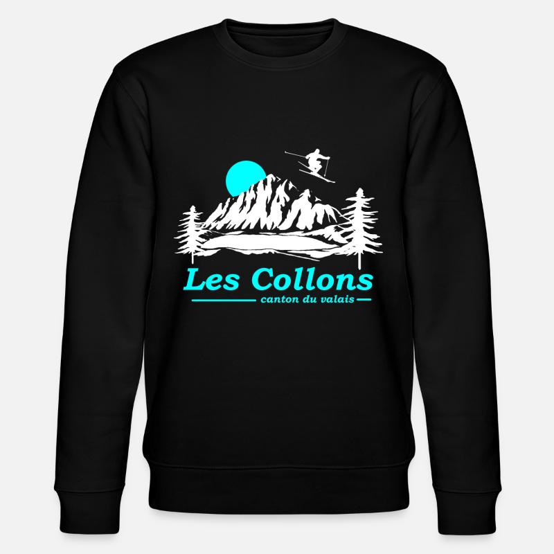les collons - Sweat bio CHANGER Stanley/Stella Unisexe - noir