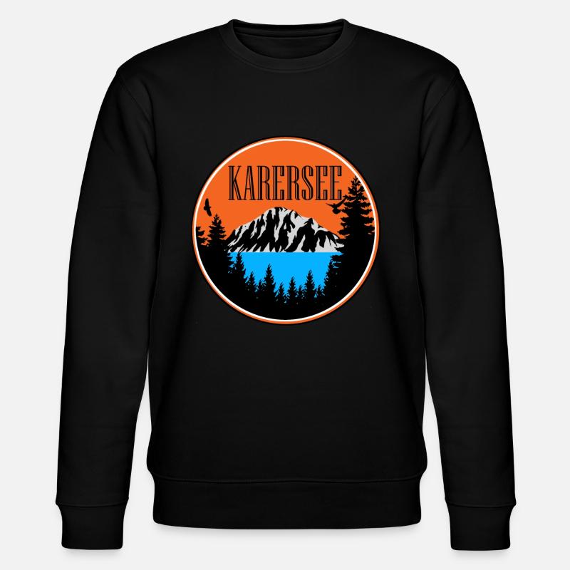 karersee - Stanley/Stella Unisex Bio-Sweatshirt CHANGER  - Schwarz