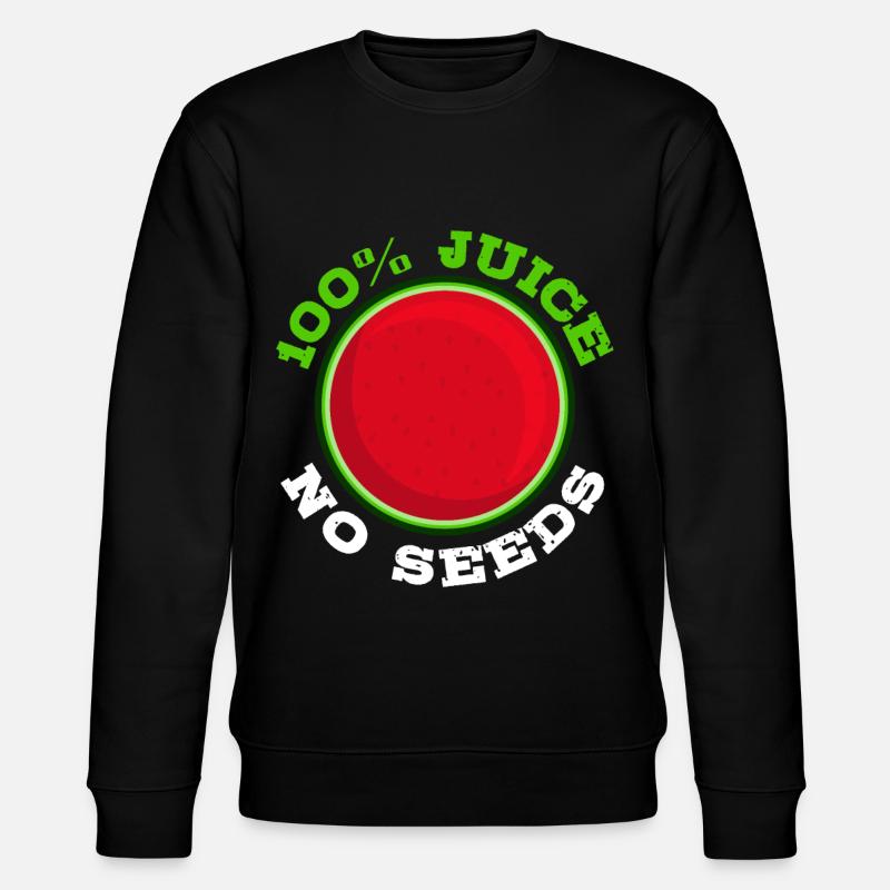 Drôle de vasectomie Stérilisation Pastèque - Sweat bio CHANGER Stanley/Stella Unisexe - noir
