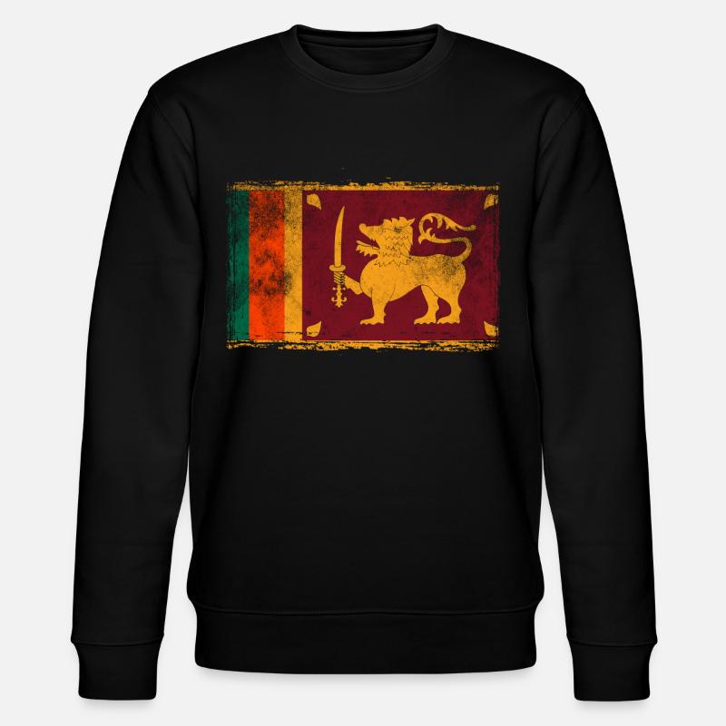 Drapeau du Sri Lanka - Sweat bio CHANGER Stanley/Stella Unisexe - noir