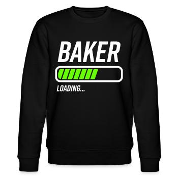 Barre de chargement Baker - Sweat bio CHANGER Stanley/Stella Unisexe - noir - Devant - Nik (191cm) & Marisol (170cm)